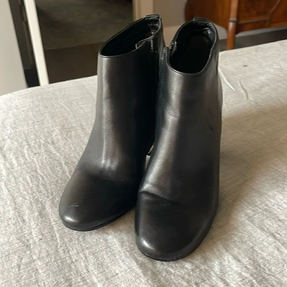 Sam Edelman block heeled booties